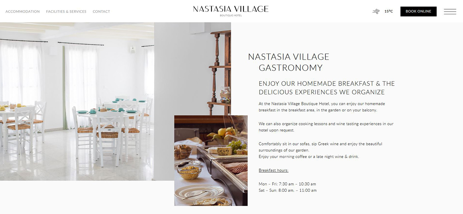 Lab21 Web Development Studio-Nastasia Village hotel