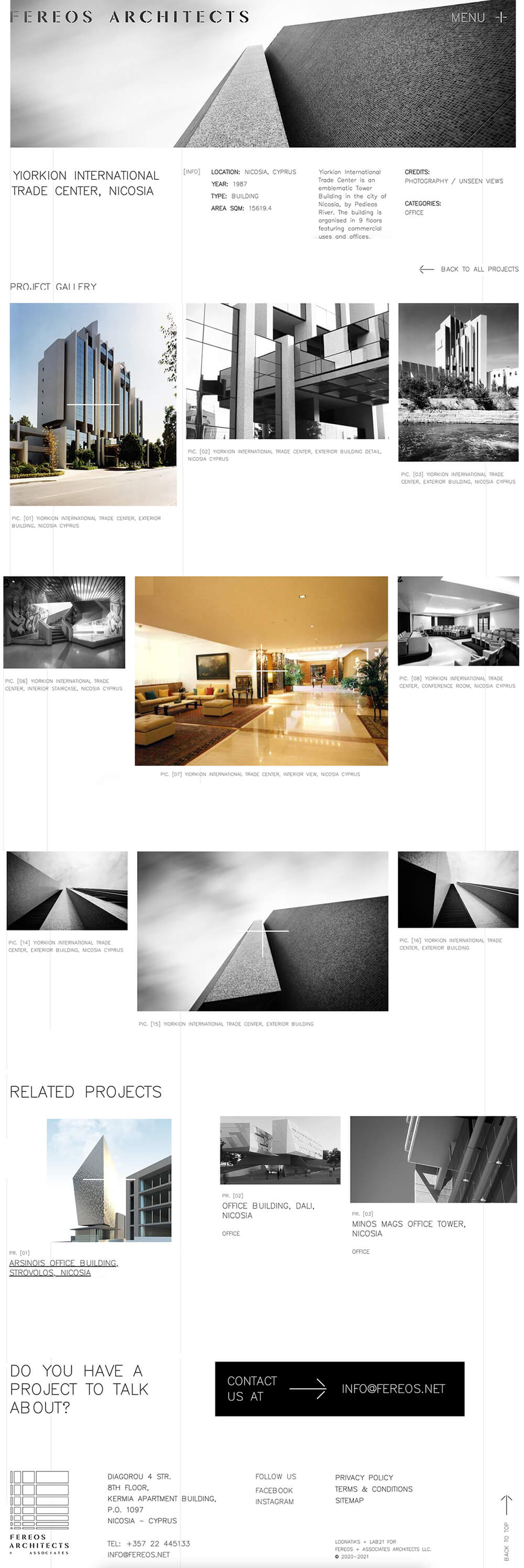 Lab21 Web Development Studio-Fereos Architects